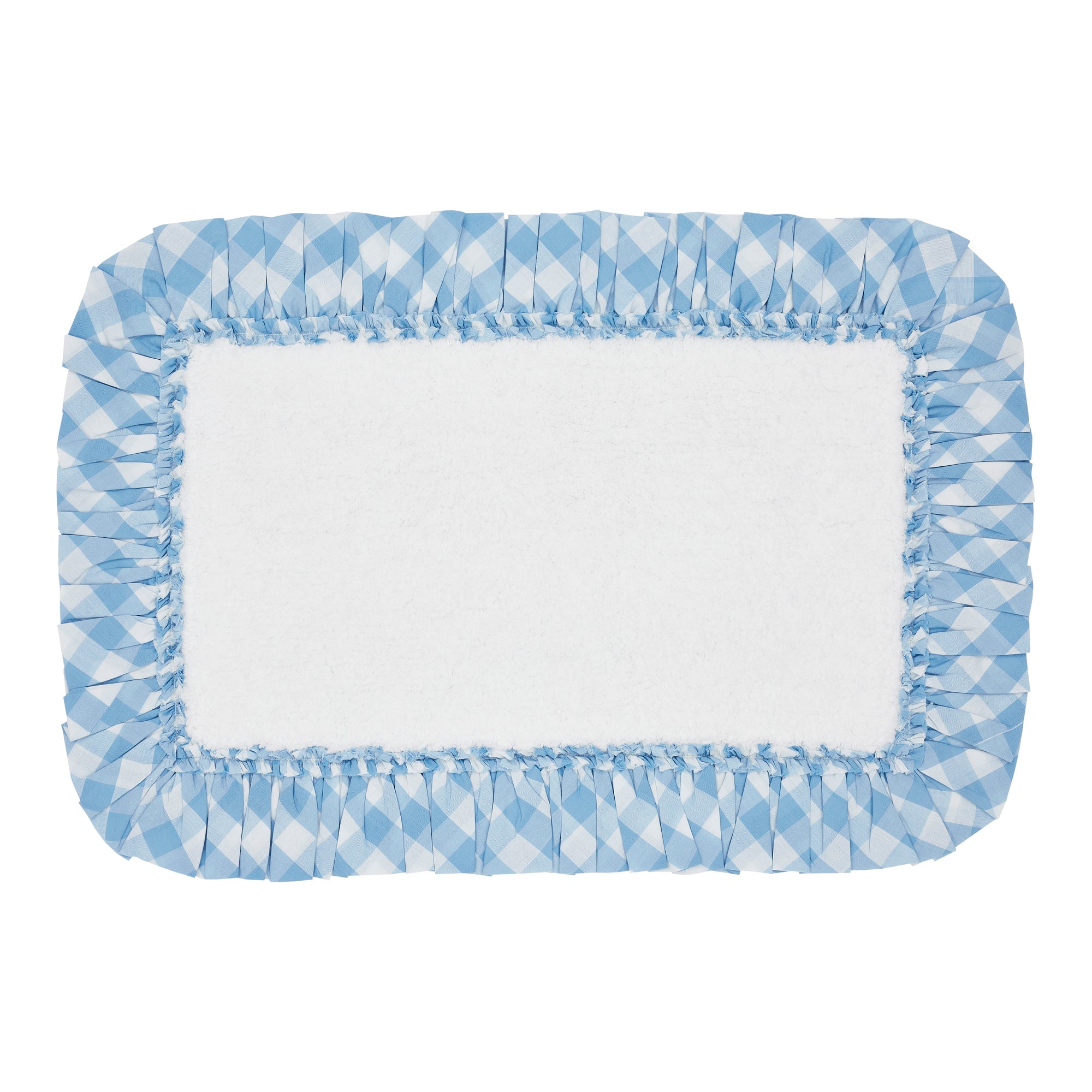 Annie Buffalo Blue Check Bathmat 20x30