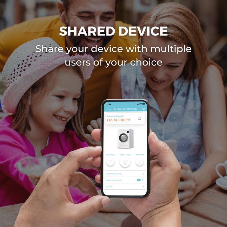 INSTACHEW Purrclean Automatic Cat Litter Box, Self-Cleaning, Smart Secure Multiple Cats Friendly