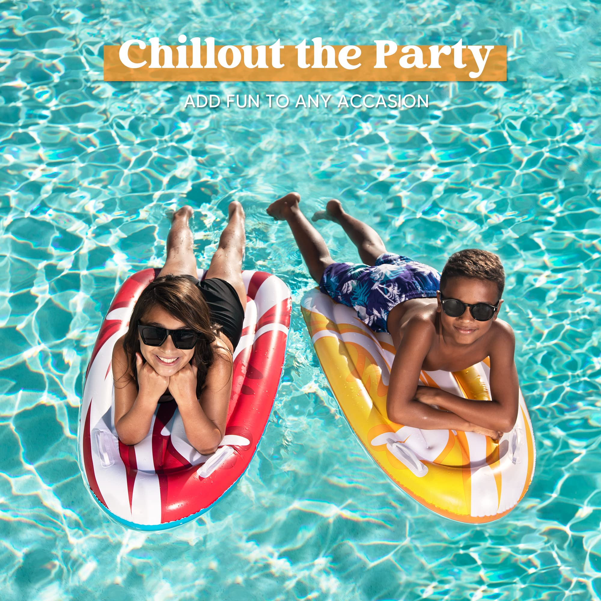 Clearance - Kids Swimming Pool Floating Boards, 2 Pcs