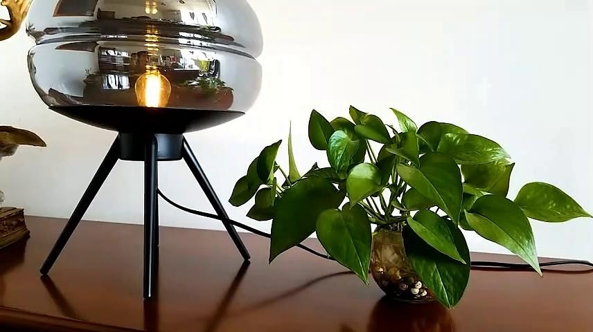 Table Lamp Postmodern Creative Bedside Lamp Model Room Hotel Bedroom Study Soft Decoration Nordic Art Glass Table Lamp