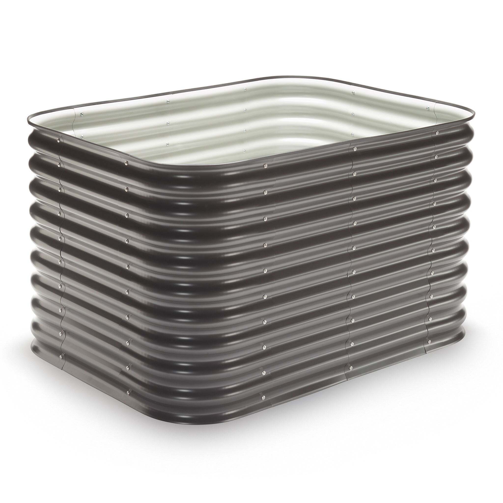 Tall 6-in-1 Metal Raised Garden Bed