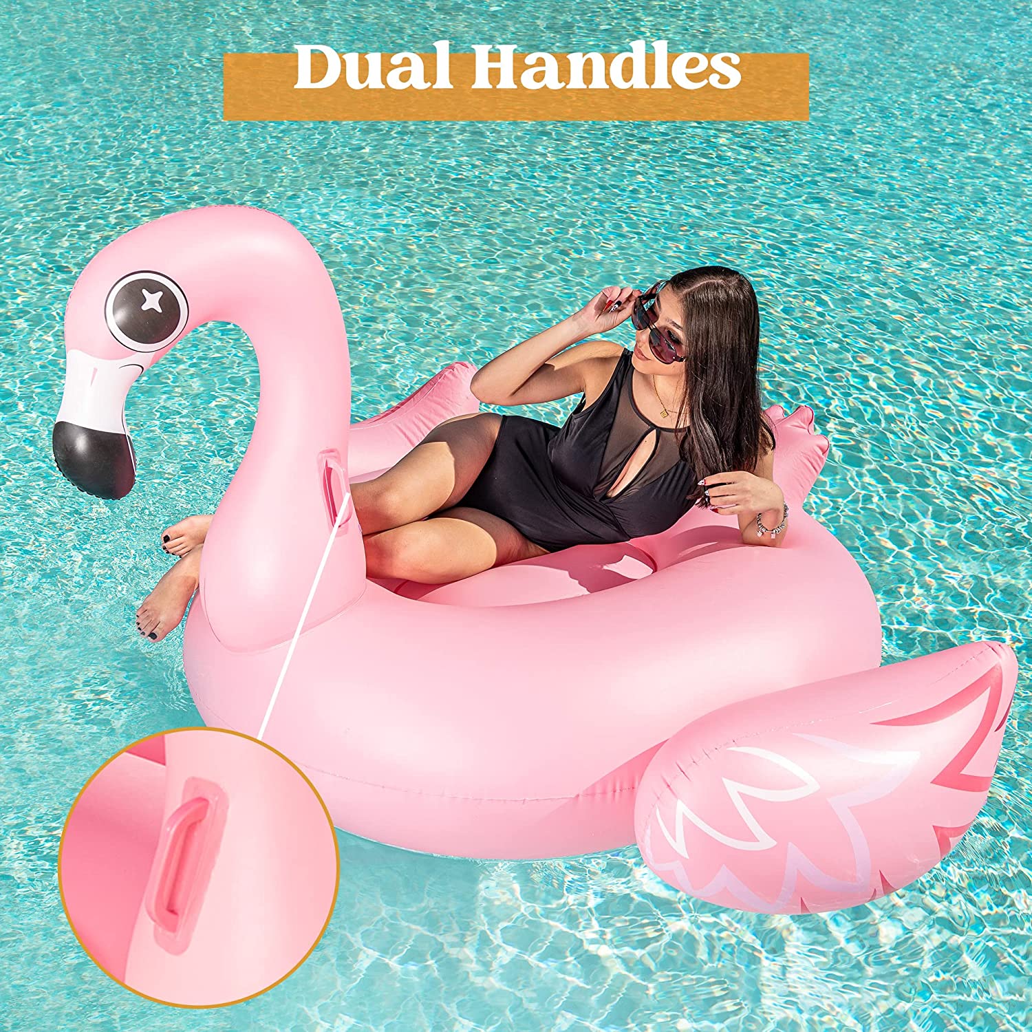 clearance sale - 5 Ft. Fancy Flamingo Raft