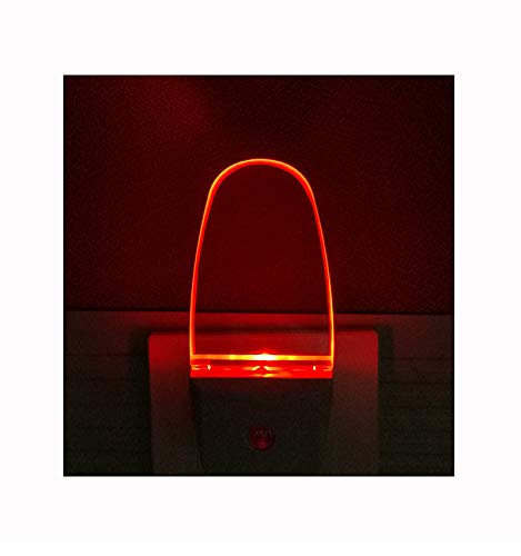 4 Pack Night Light Lamp with Dusk to Dawn Sensor, Plug in, Blue Led Night Light