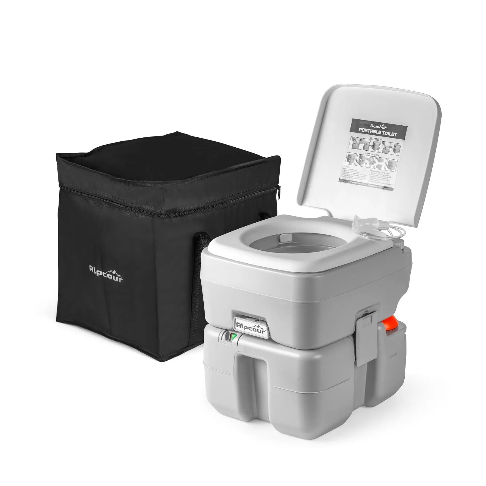GreenPeak Compact Outdoor Commode Toilet