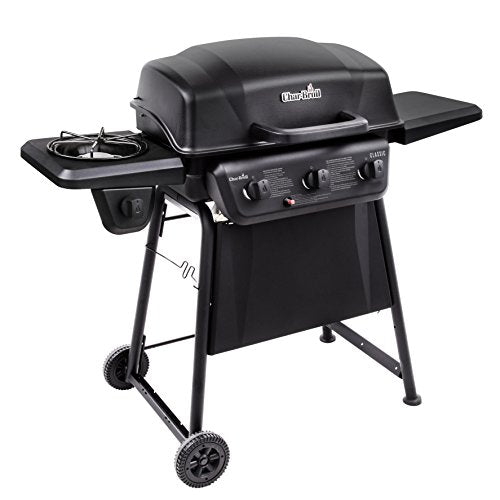 Classic 360 3-Burner Liquid Propane Gas Grill with Side Burner