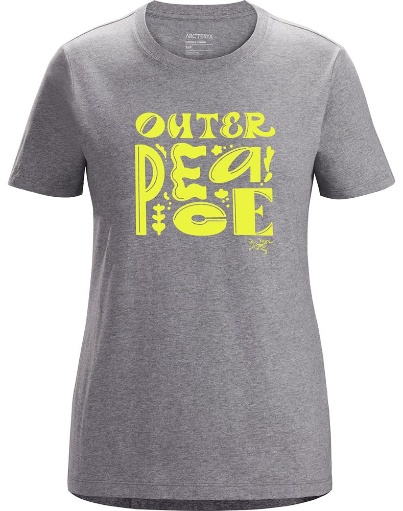 Arc'teryx Outer Peace T-Shirt Womens - Grey