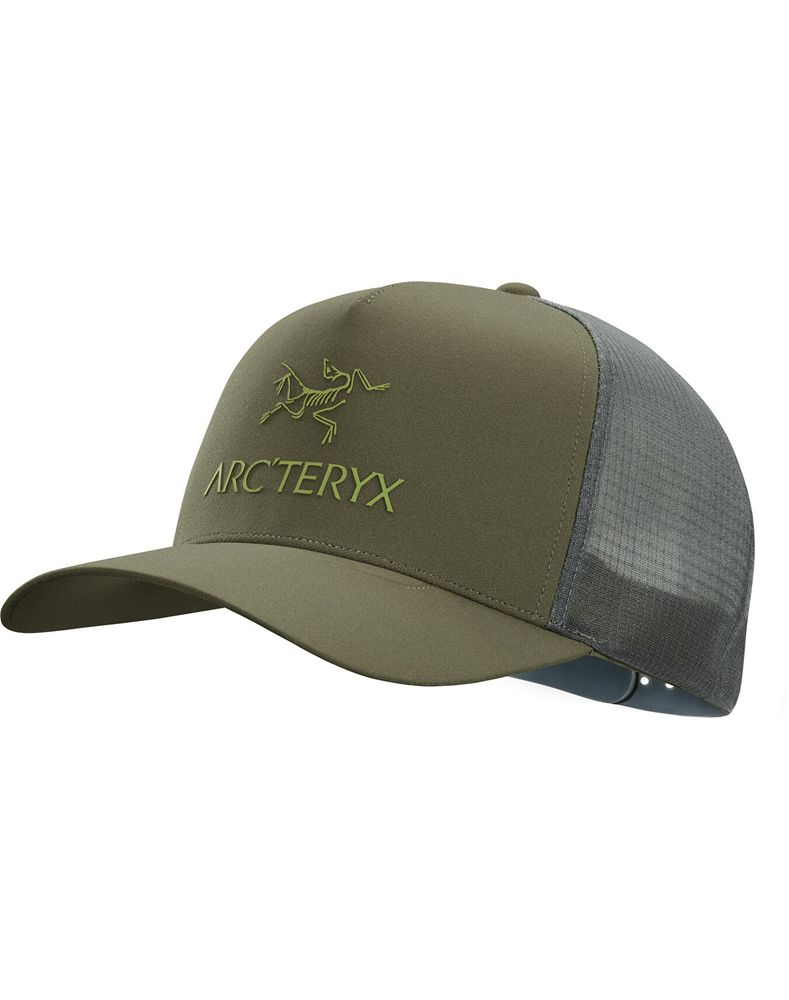 Arc'teryx Logo Trucker Hat Womens - Green