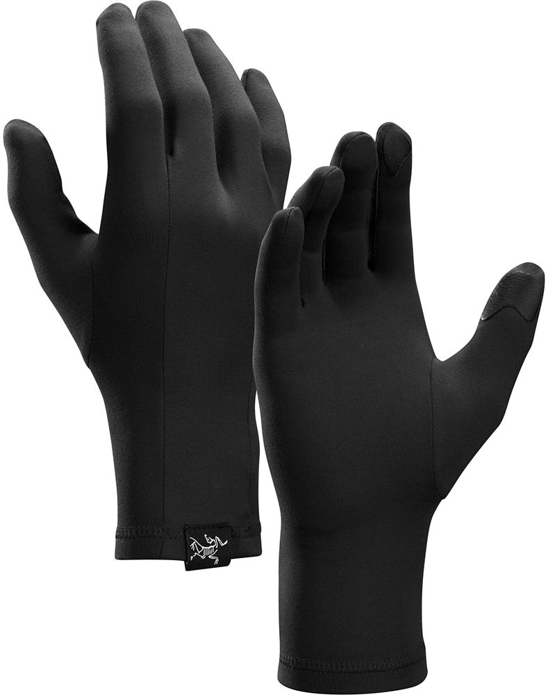 Arc'teryx Rho Gloves Mens - Black