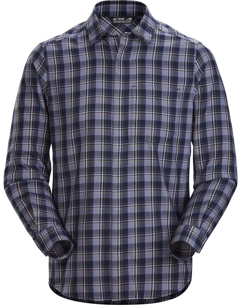 Arc'teryx Bernal LS Shirt Mens - Blue
