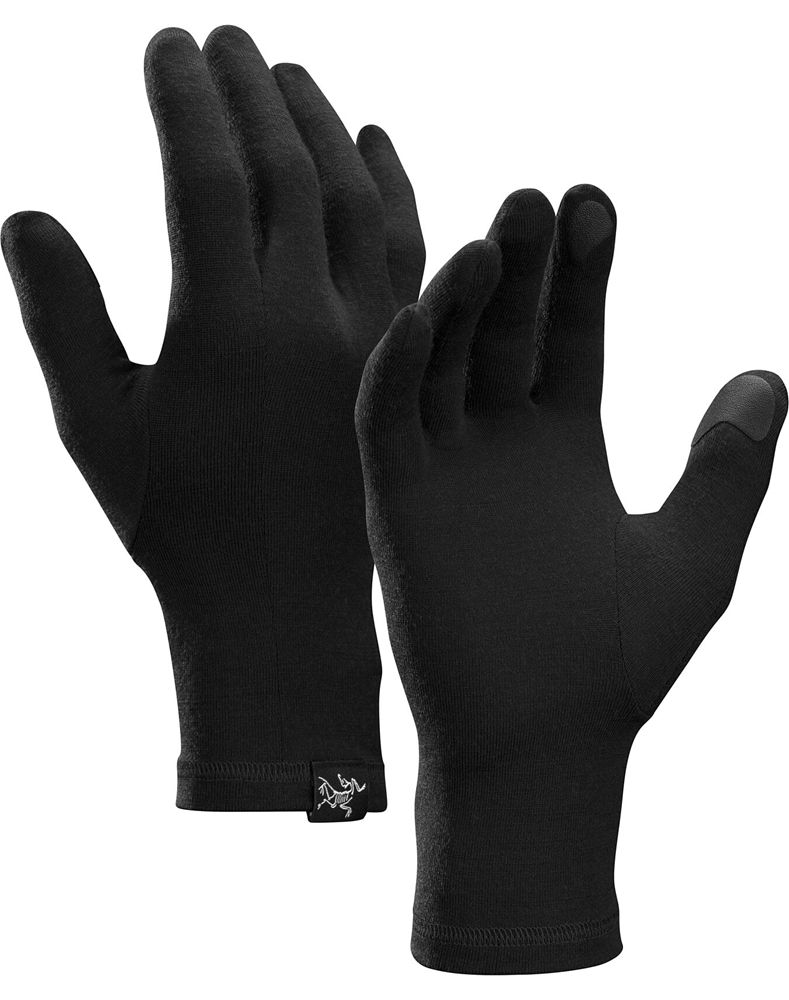 Arc'teryx Gothic Gloves Mens - Black