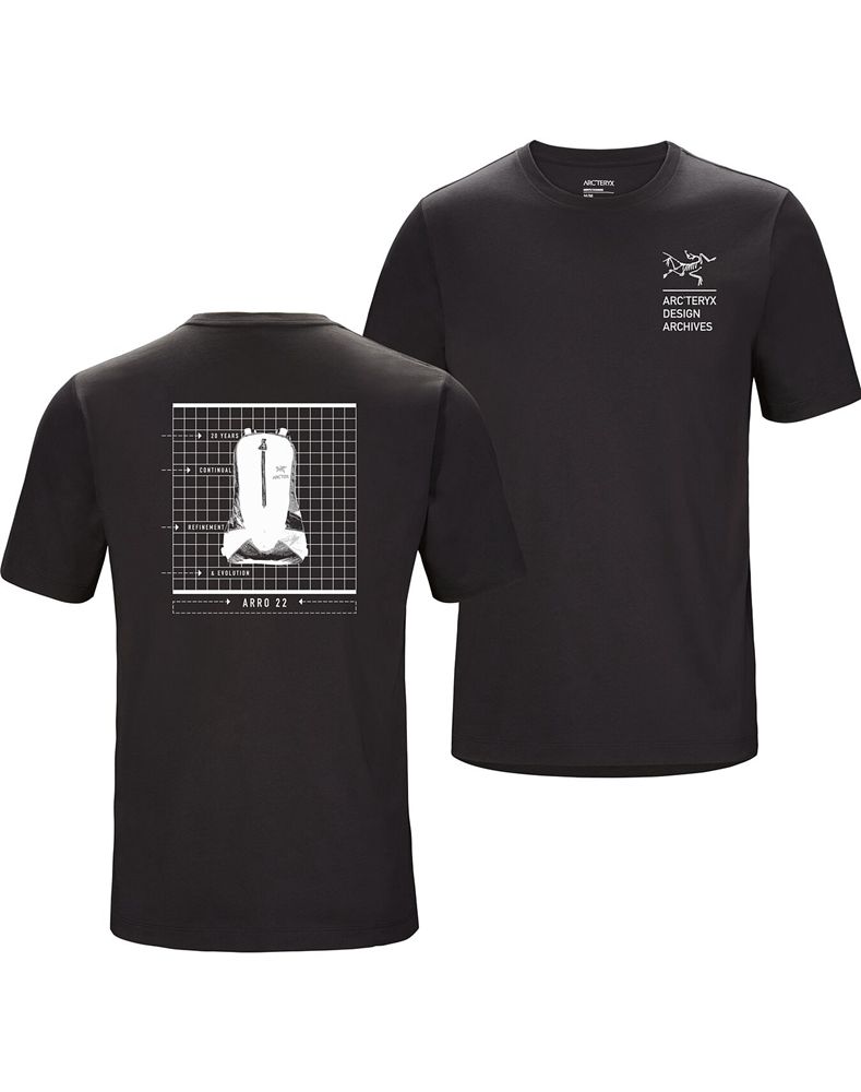 Arc'teryx Arc'hive T-Shirt Mens - Black