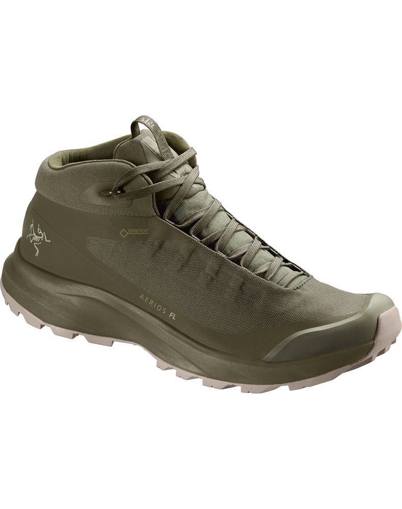 Arc'teryx Aerios FL Mid GTX Hiking Shoes Womens - Green