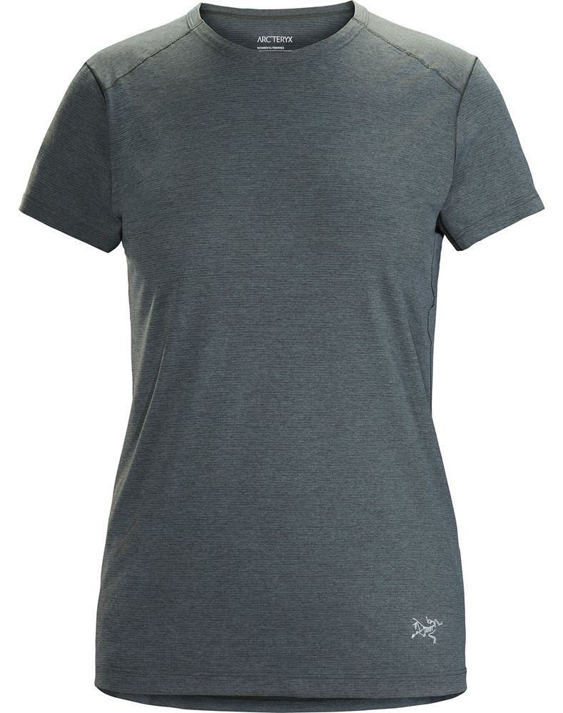 Arc'teryx Quadra Crew Neck SS T-Shirt Womens - Green