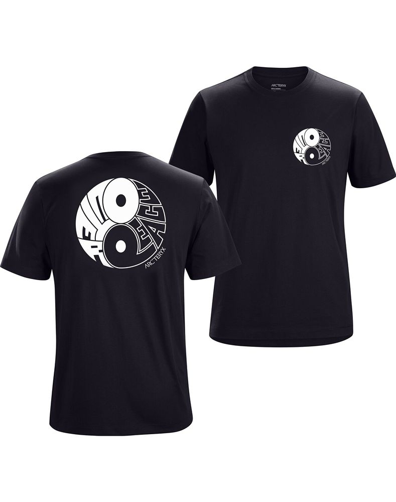 Arc'teryx Balanced T-Shirt Mens - Black