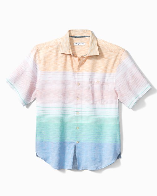 Sand Linen Easy Sunrise Camp Shirt