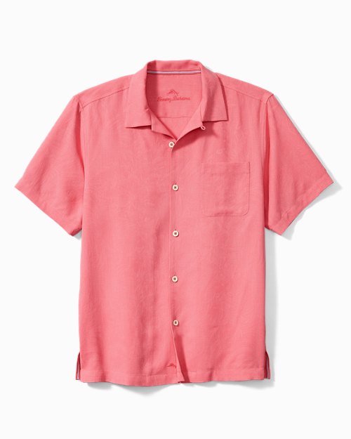 Big and Tall Tropic Isles Silk Camp Shirt