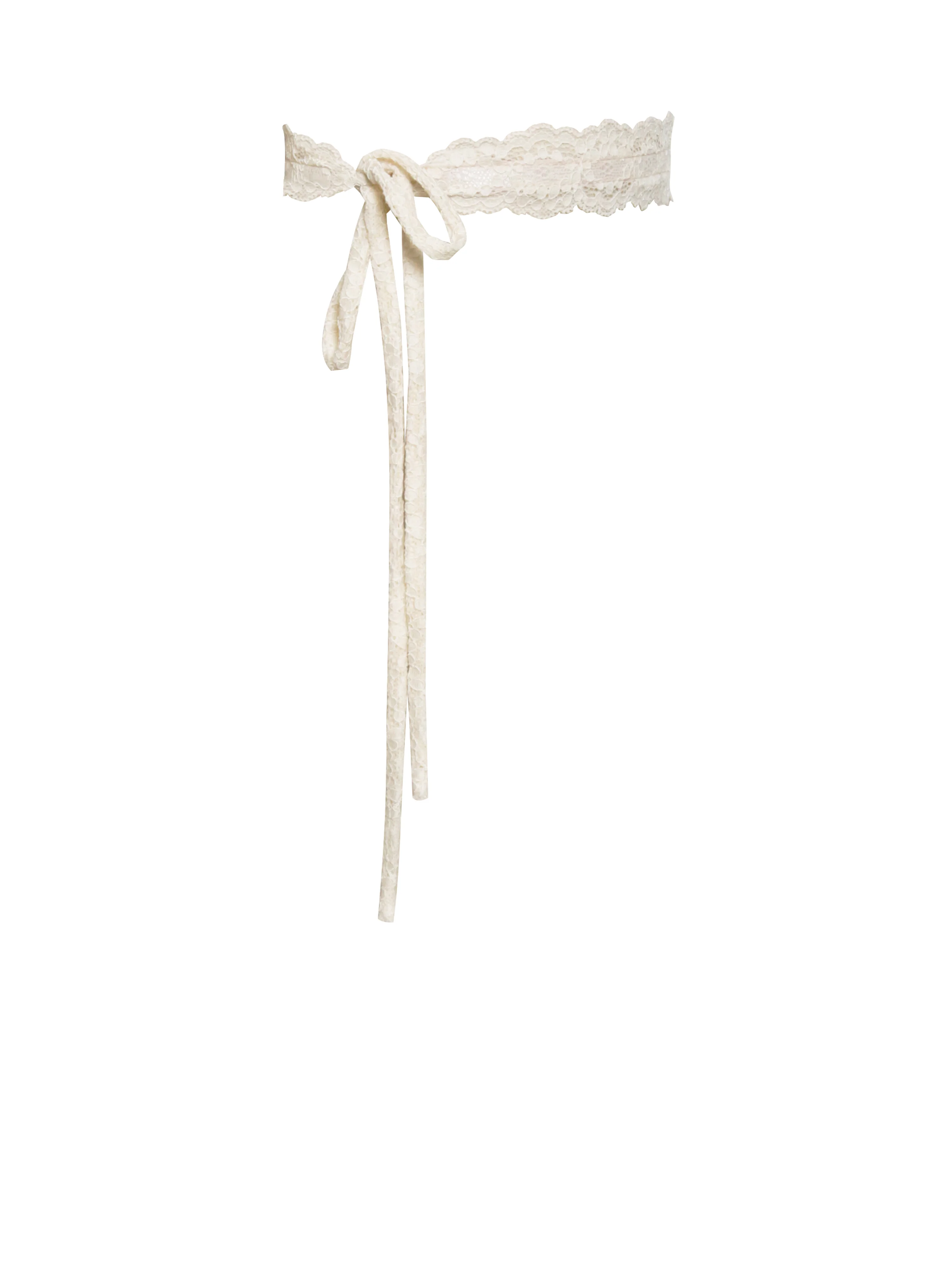Beige Lace Luxe Leg Garter