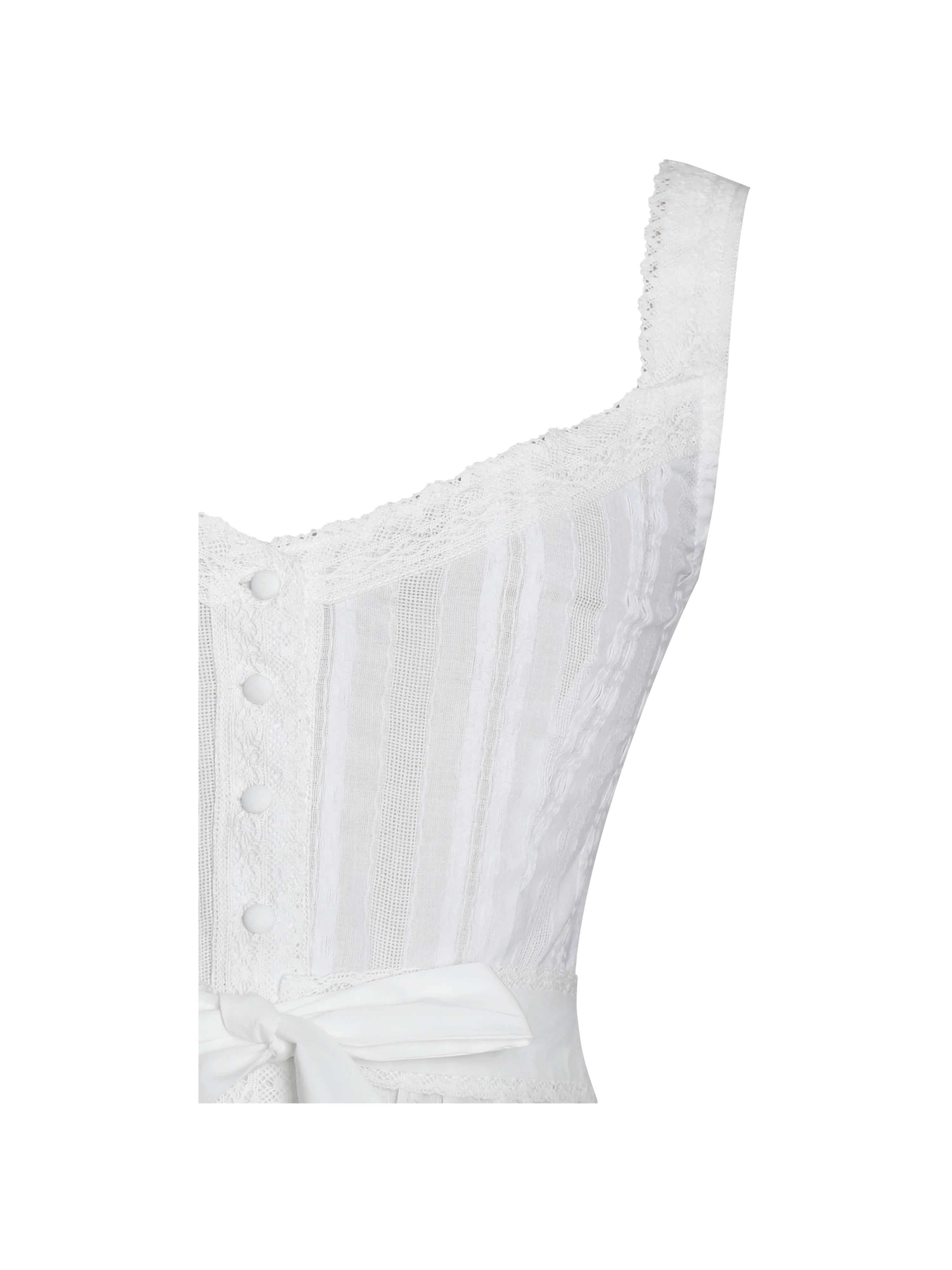 Aliya Cotton Poplin Button Up Sleeveless Top