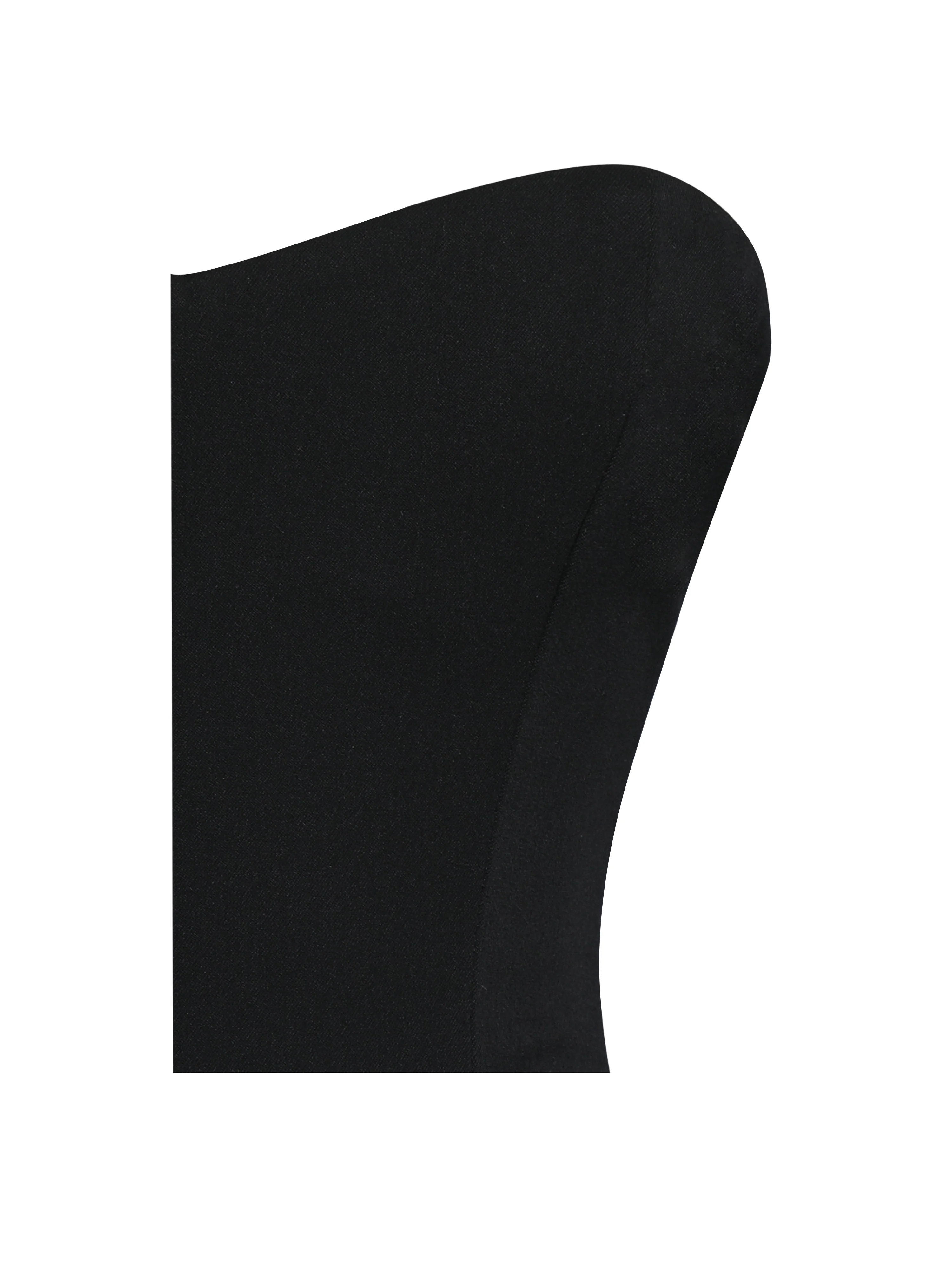 Dahliana Polka Dot Bubble Hem Corset Mini Dress