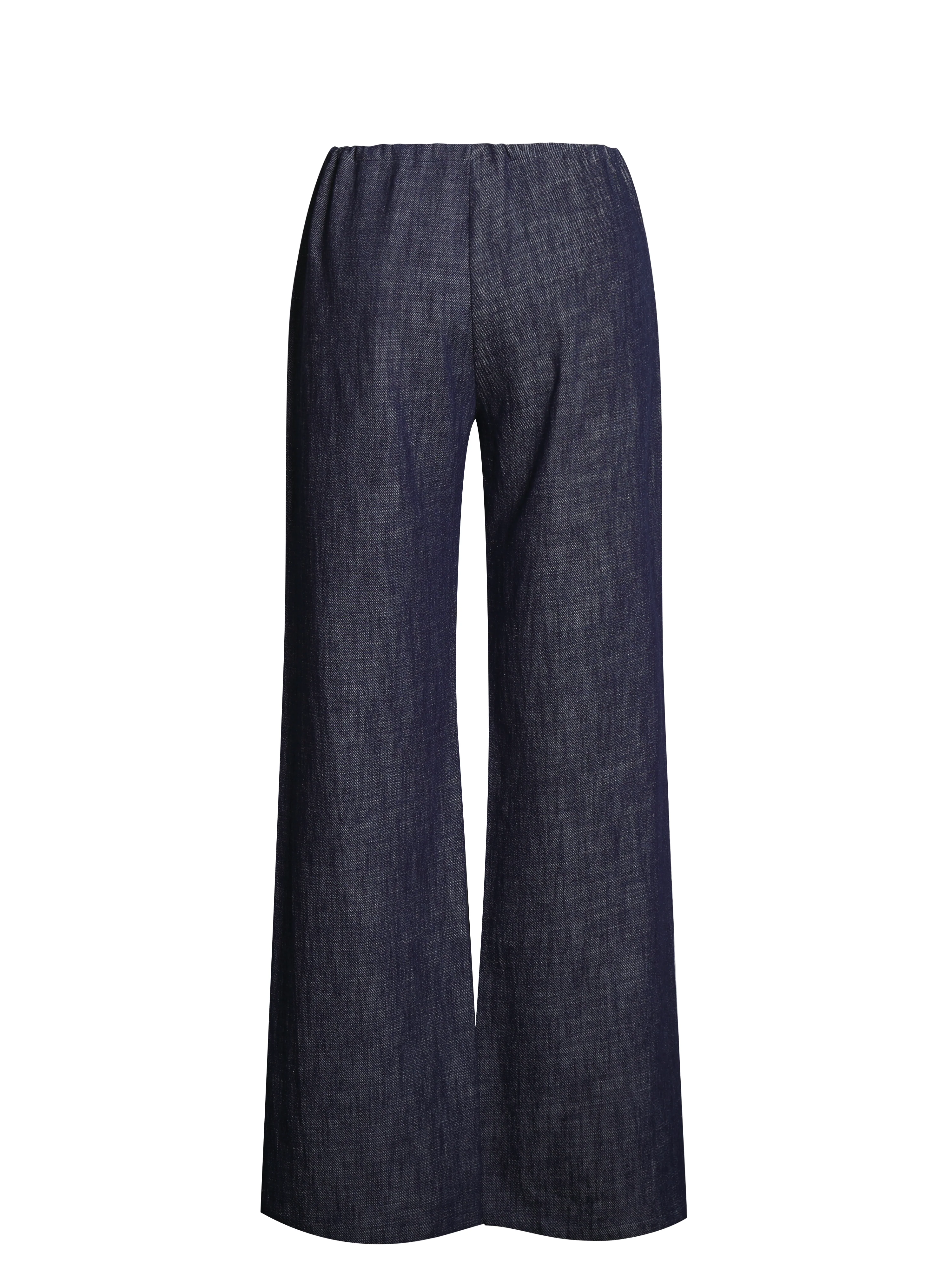 Raffaella Cotton Denim Straight Leg Pants