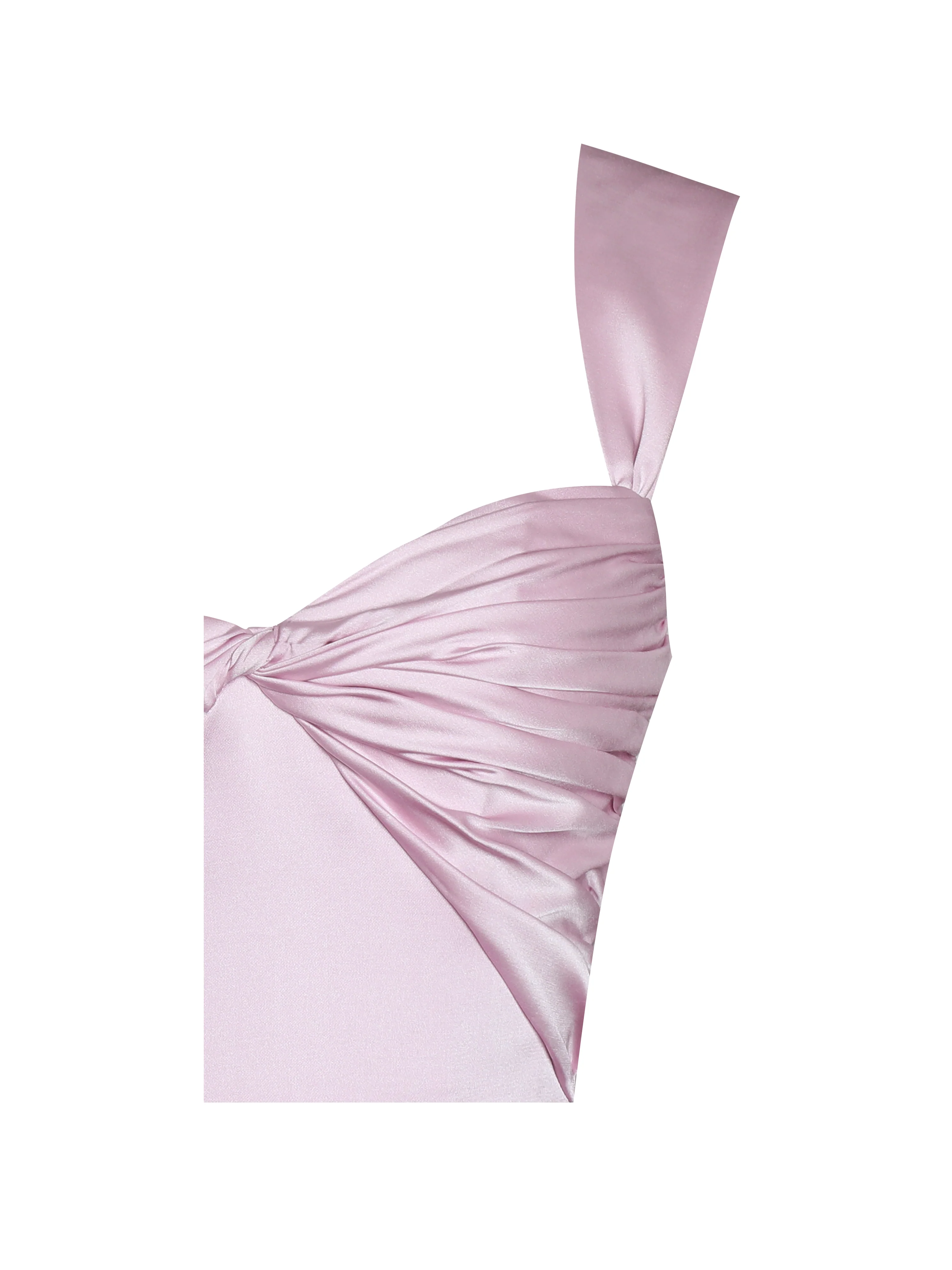 Dahlia Pink Floral Lace Mermaid Gown