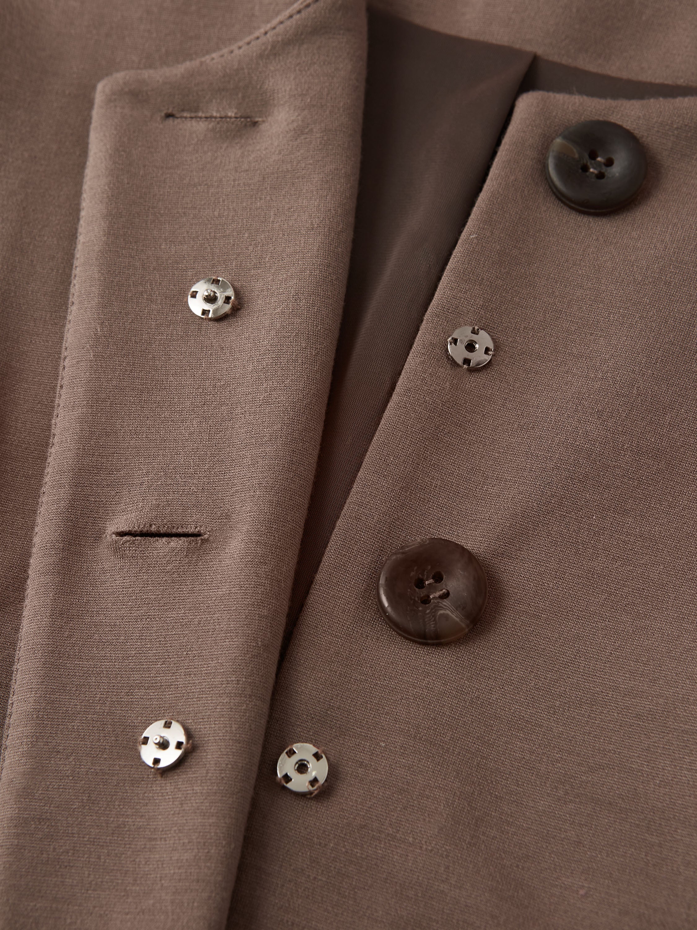 2Pcs Set Waistcoat with Pockets & Wide Leg Pant with Pockets