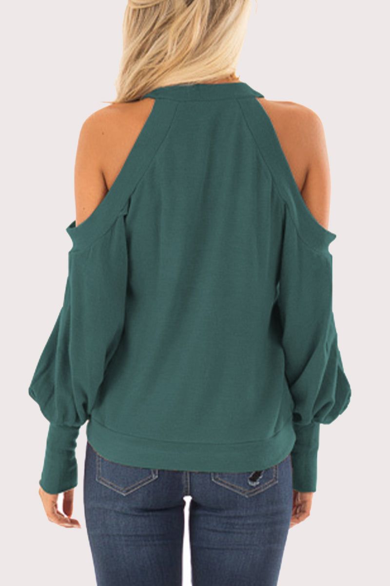 Kaynafashions - Casual Solid V Neck Tops