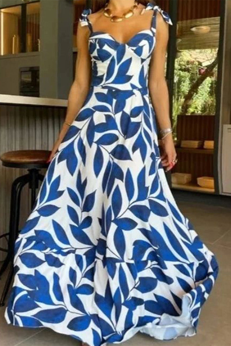 Kaynafashions - Elegant Floral A Line Dresses