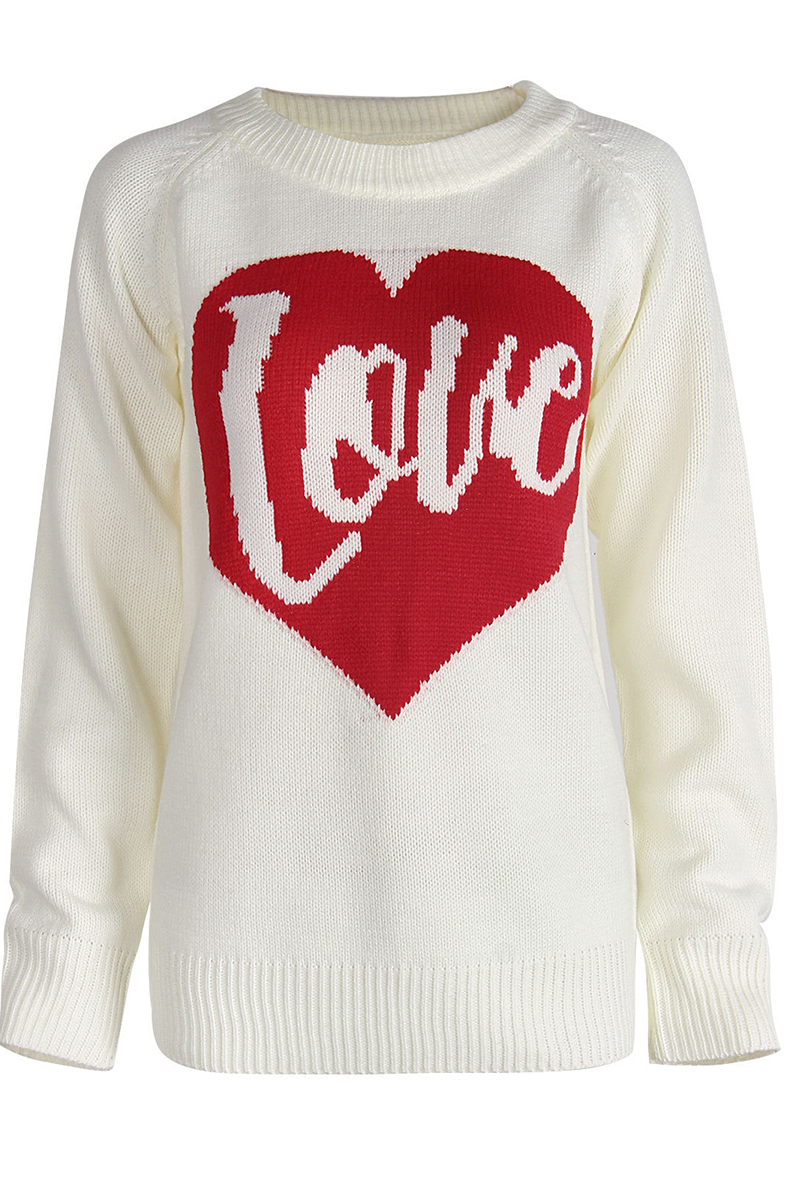 Kaynafashions - Casual Embroidery Patchwork O Neck Sweaters(4 colors)