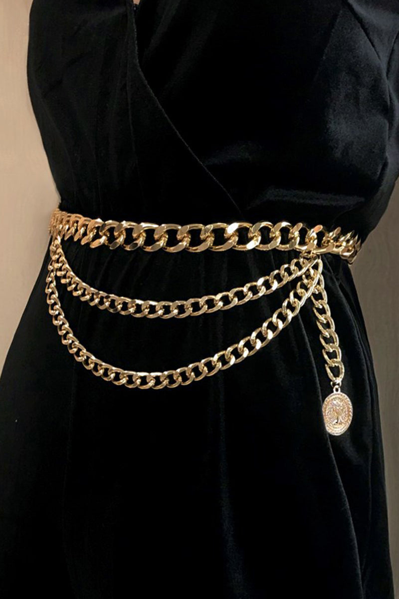 Kaynafashions - Retro Sexy Personality Pendant Waist Chain