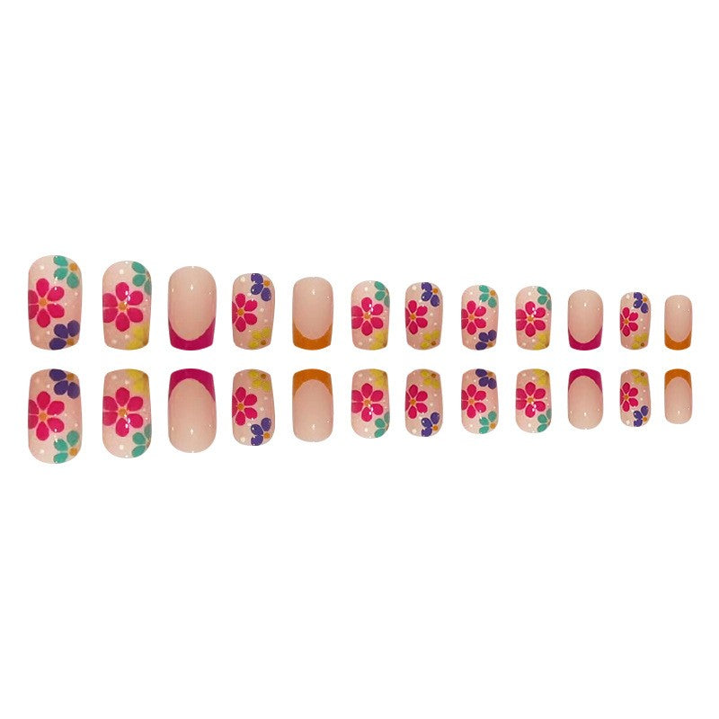 Kaynafashions - Casual Simplicity Print Basic Nail Paste