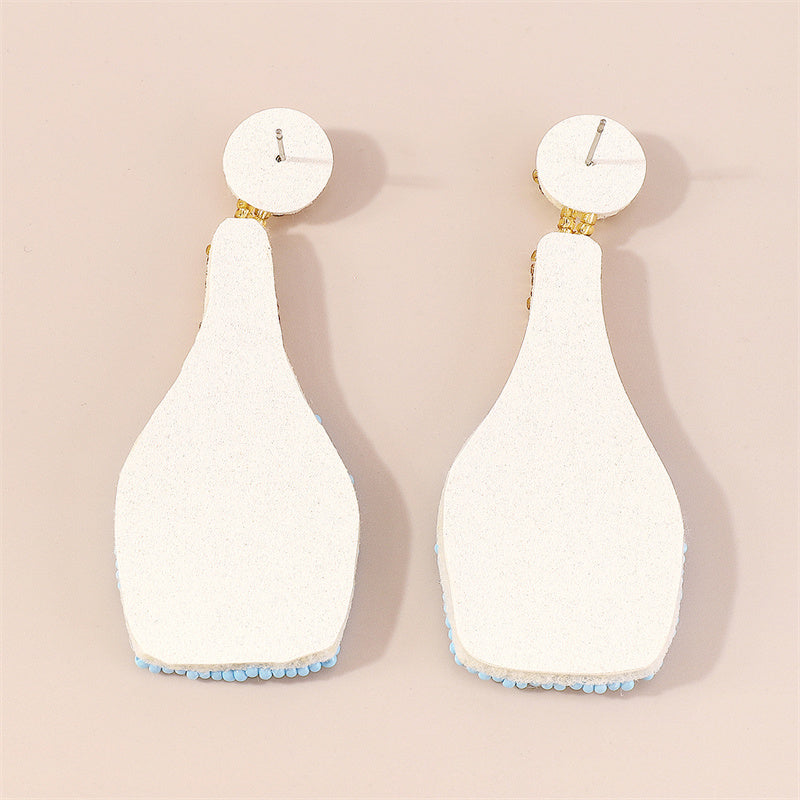 Kaynafashions - Casual Daily Patchwork Sequins Earrings