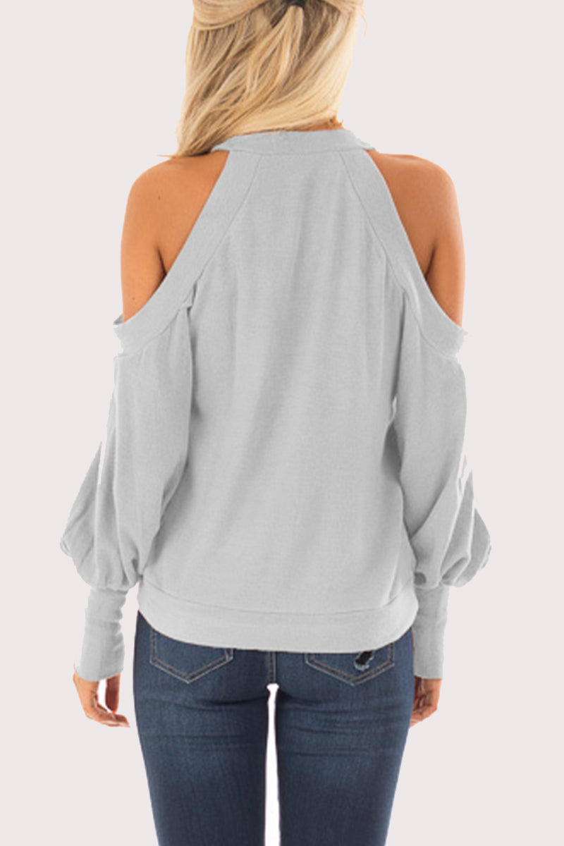 Kaynafashions - Casual Solid V Neck Tops