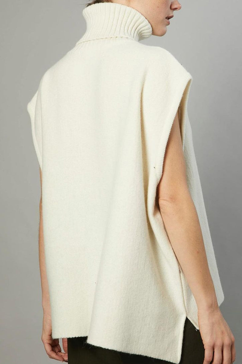 Kaynafashions - Work British Style Solid Patchwork Turtleneck Tops