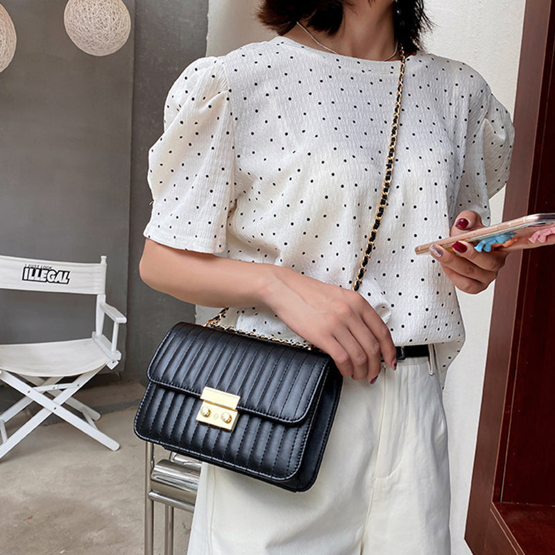 Kaynafashions - Casual Elegant Solid Chains Bags(3 Colors)