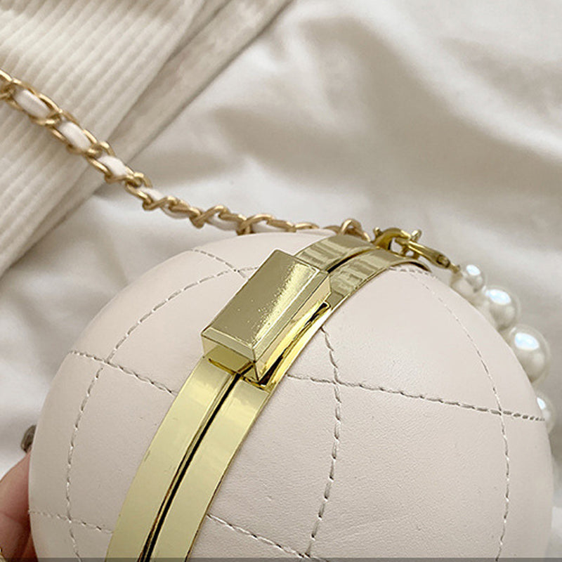 Kaynafashions - Casual Patchwork Pearl Bags