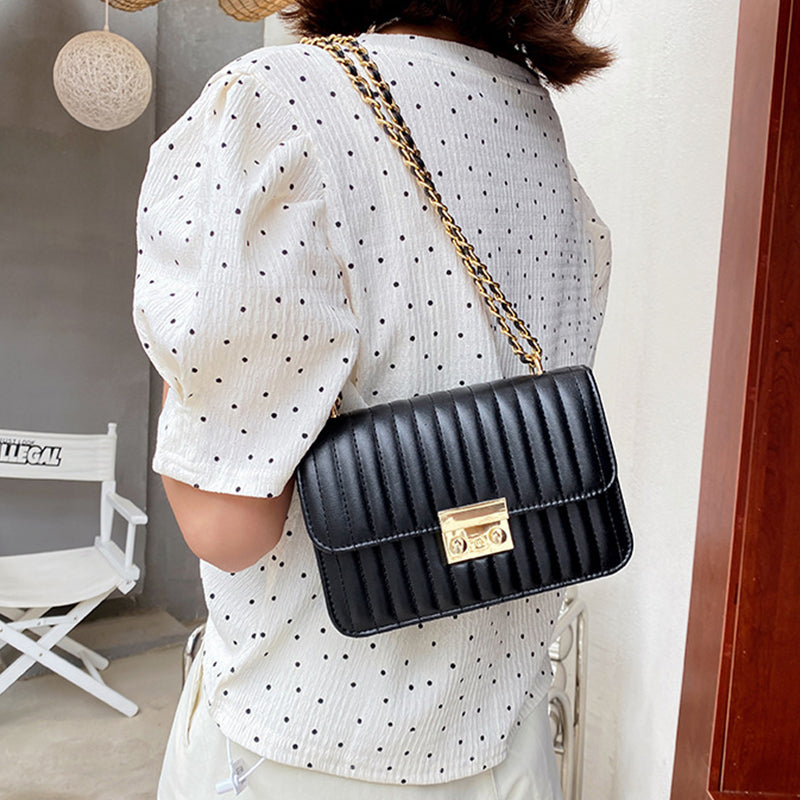 Kaynafashions - Casual Elegant Solid Chains Bags(3 Colors)