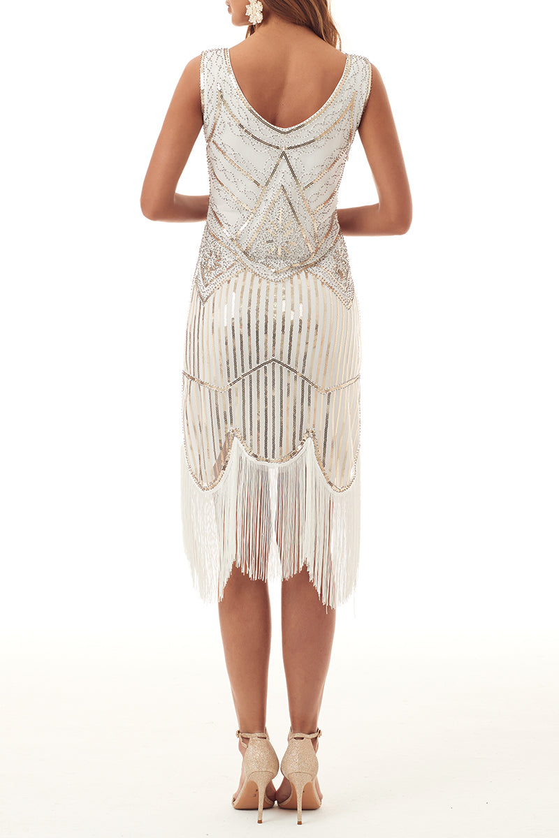 Kaynafashions - Celebrities Elegant Solid Tassel U Neck Evening Dress Dresses