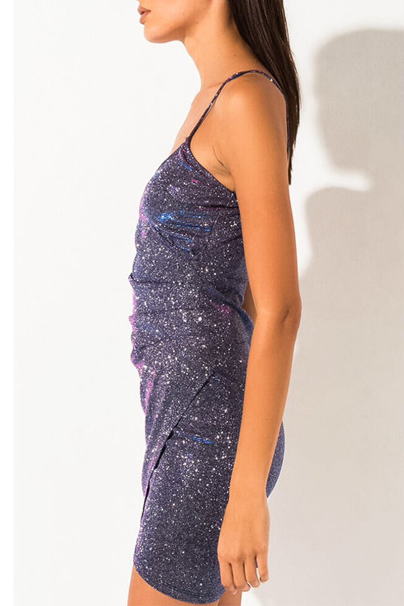 Kaynafashions - Alaina Sparkle Mini Dress