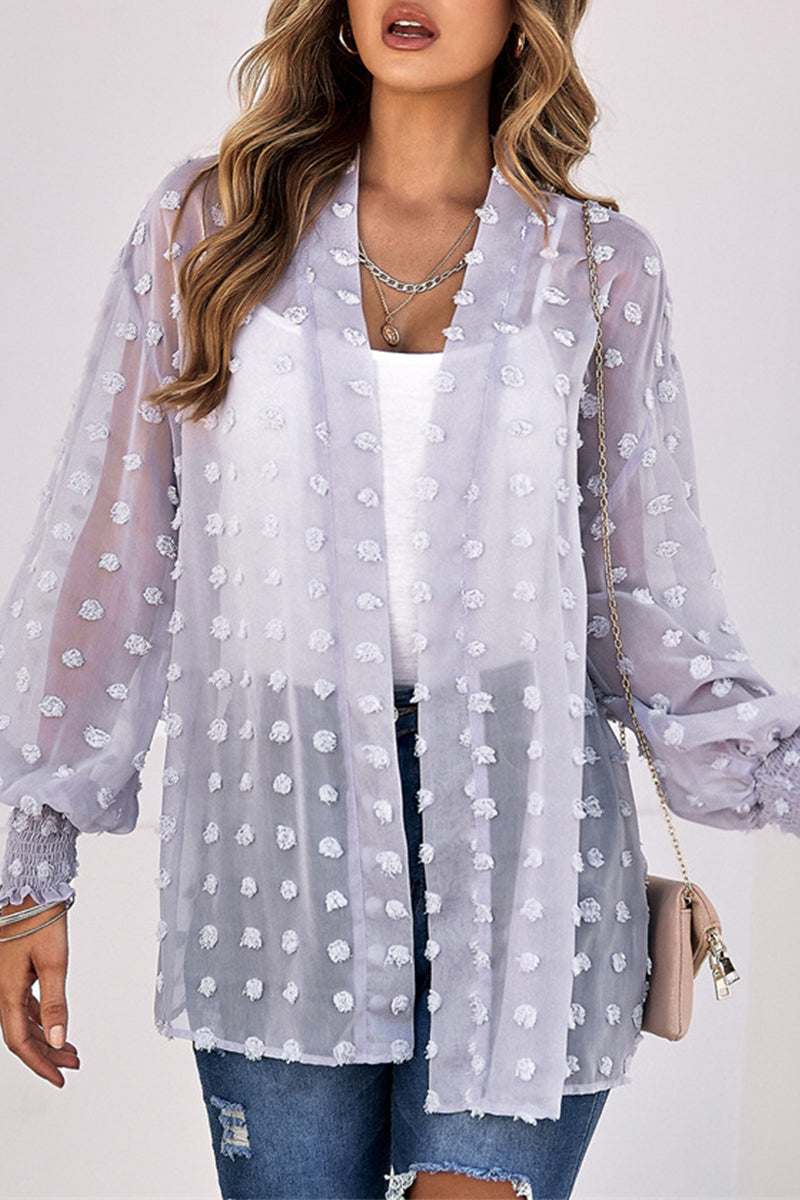 Kaynafashions - Casual Solid See-through Swimwears Cover Up(5 Colors)