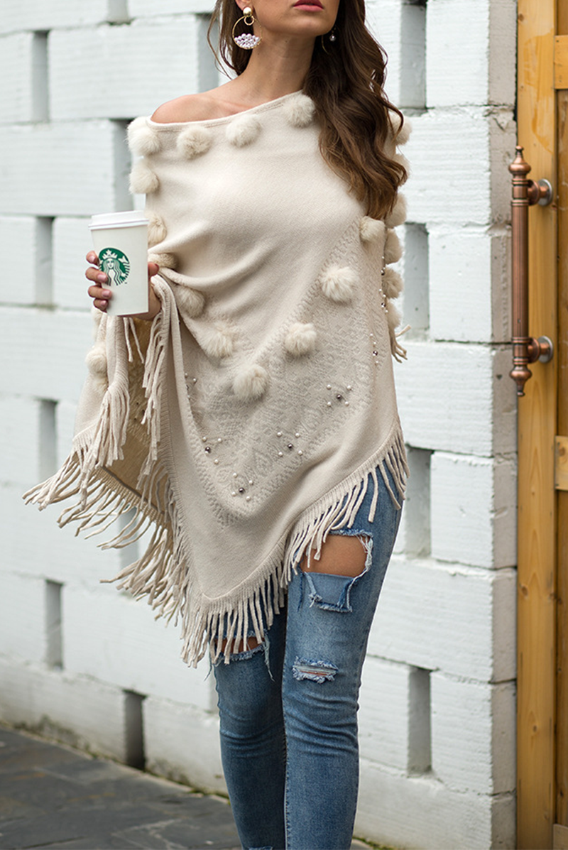 Kaynafashions - Casual Solid Patchwork O Neck Tops