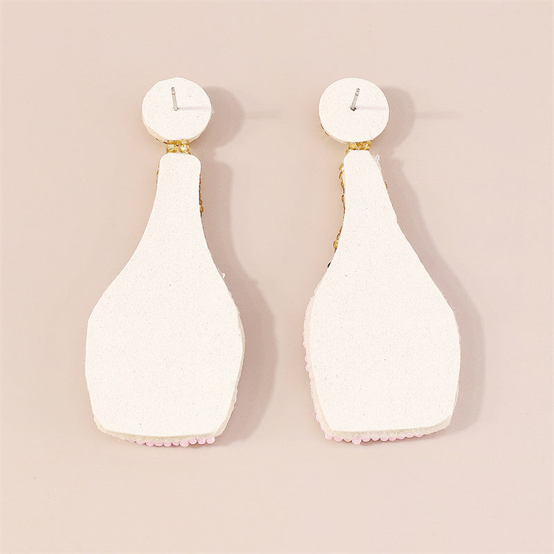 Kaynafashions - Casual Daily Patchwork Sequins Earrings