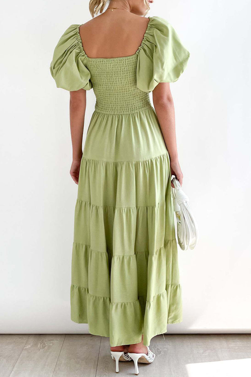 Kaynafashions - Casual Simplicity Solid Backless Off the Shoulder A Line Dresses(6 Colors)