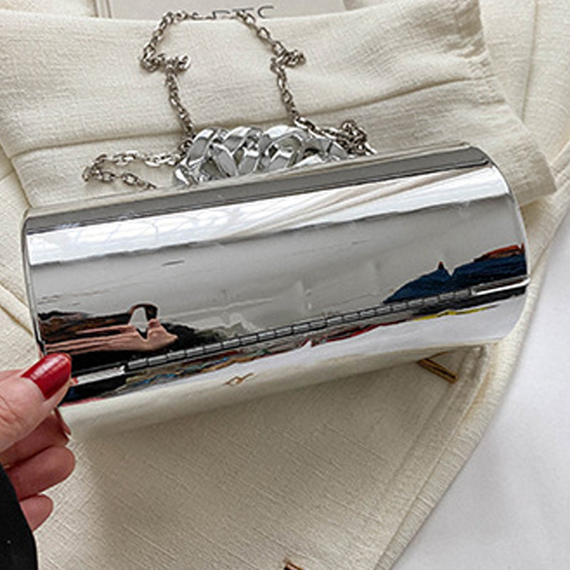 Kaynafashions - Casual Solid Patchwork Chains Bags