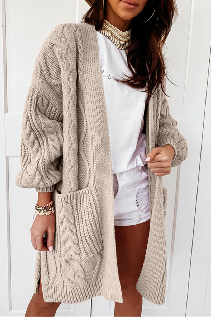 Kaynafashions - Fashion Casual Print Patchwork Pocket V Neck Tops(6 colors)