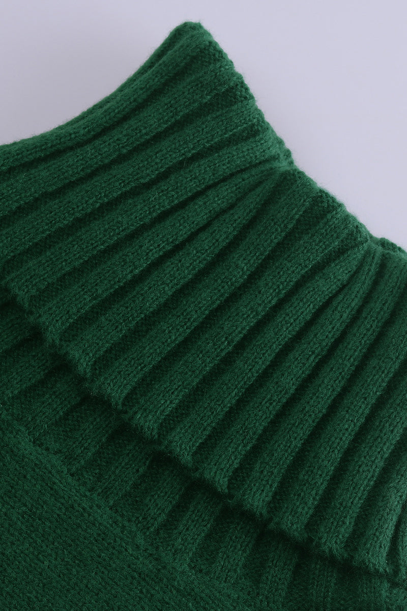 Kaynafashions - Work British Style Solid Patchwork Turtleneck Tops