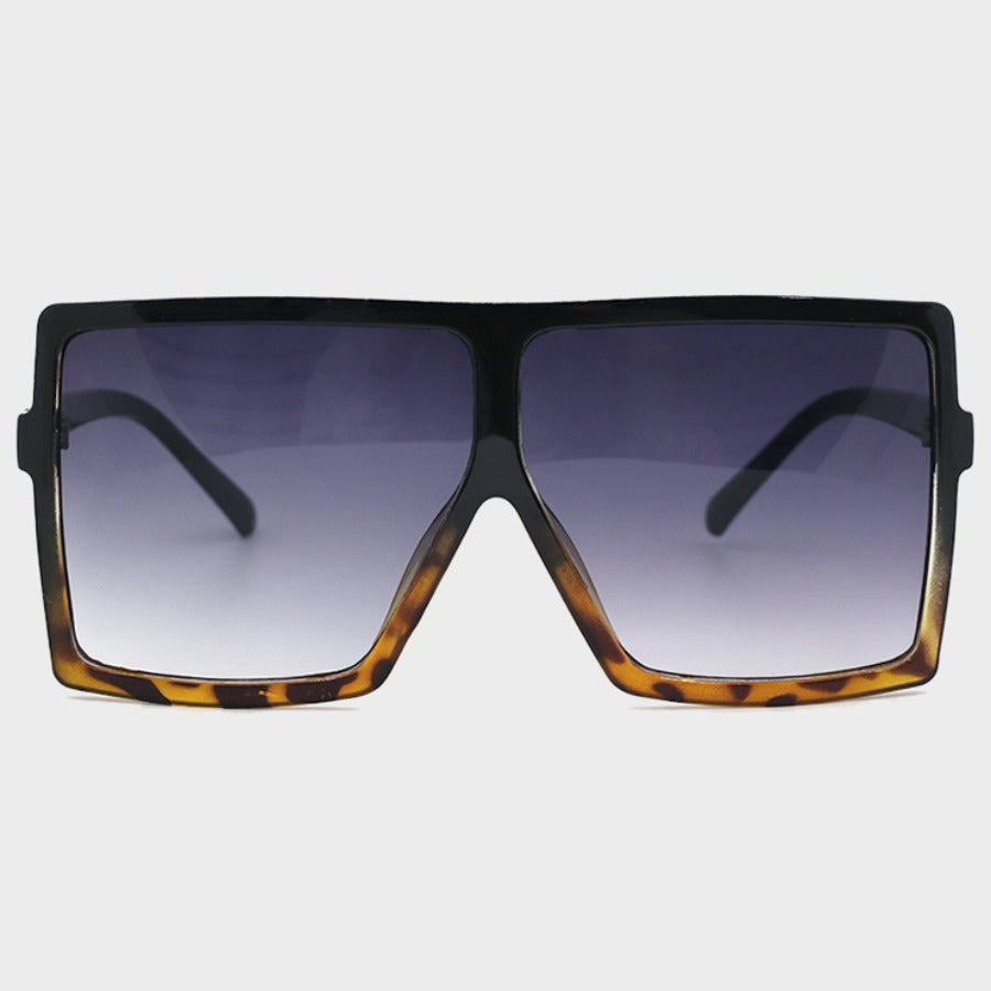 Kaynafashions - Sexy Street Gradual Change Leopard Patchwork Sunglasses