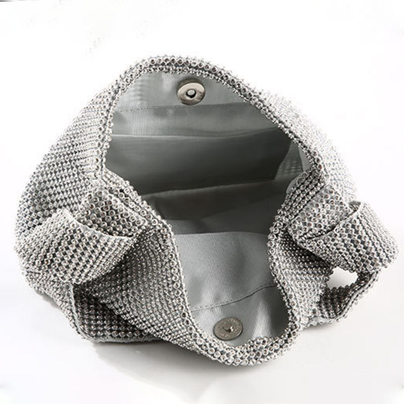 Kaynafashions - Fashion Solid Rhinestone Patchwork Bags