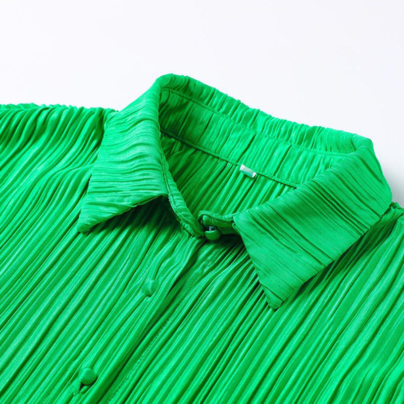 Kaynafashions - Casual Elegant Frenulum V Neck One Step Skirt Dresses(4 Colors)