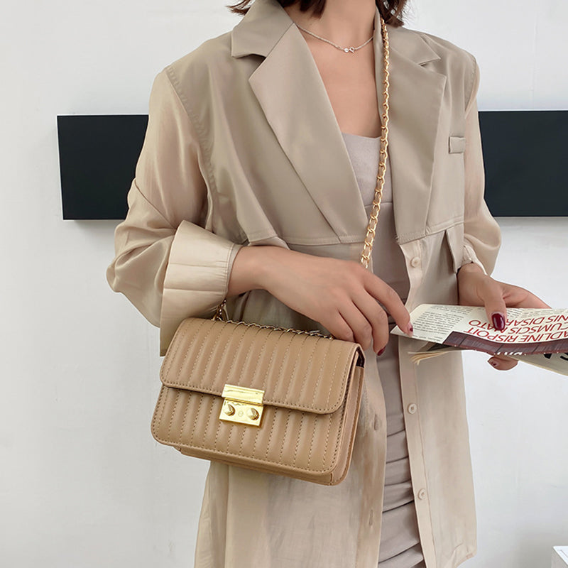 Kaynafashions - Casual Elegant Solid Chains Bags(3 Colors)